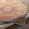 thumbnail image 3 of BoutiqueRugs Brodheadsville Traditional Area Rug - Burnt Orange, Mustard, Navy - 7'10" x 10', 3 of 8