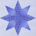 thumbnail image 1 of Ahgly Company Machine Washable Indoor Square Transitional Heavenly Blue Area Rugs, 6' Square, 1 of 7