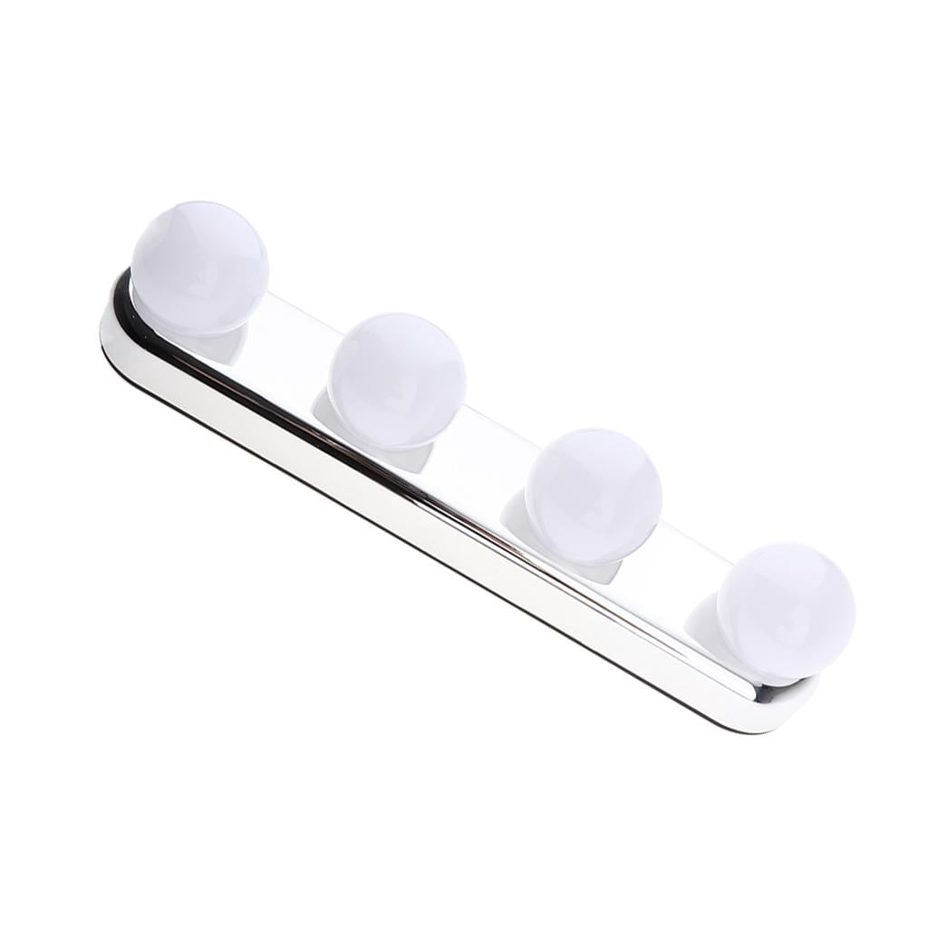 EHJRE 3x Style LED Vanity Mirror Lights Kit with 4 Light Bulbs, Lighting Fixture Strip for Makeup Vanity Table in Dressing Room