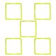 thumbnail image 5 of Agility Rings, Agility Training Rings Improves Acceleration Quadrilateral Improve Core Skills 5 Pcs For Basketball Football ANGGREK Otros, 5 of 8