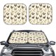 thumbnail image 2 of Fotbe Funny Chicken Juego de 2 Piezas de Parasoles para Parabrisas | Bloqueador Solar para Auto | Accesorios Plegables para Protección Solar Interior-Small, 2 of 6