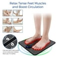 thumbnail image 4 of Electric Foot Massager, Ems Feet Cushion, Leg Reshaping, 6 Ems Pulse Mode, 9 Strength, Bioelectric Massage, Folding Portable Mat Usb Rechargeable, 4 of 9