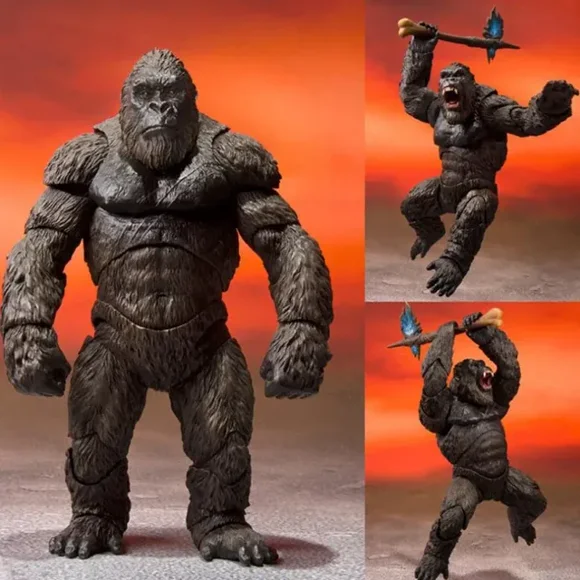 Singe de Film SHF 18 cm King Kong Figurine Articulée Modèle Jouets pour Enfants QZX