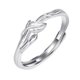 thumbnail image 1 of 1PCS Pareja Matching Anillo Male Tree Leaves Anillo Abierto Puede Ajustar El Anillo De Promesa Hombres Y Mujeres Un Anillo De Amistad Un Anillo De Pareja Es Adecuado Para Ella Y Él, 1 of 5