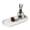 Calacatta White-12" x 6" x 0.7", variant on Calacatta Viola Purple 12" x 6" x 0.7" Marble Bathroom Tray Catchall Storage