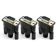 thumbnail image 1 of 3X VGA Virtual Display Adapter Male Dummy Plug EDID Headless Ghost Emulator Lock Plate, 1 of 6