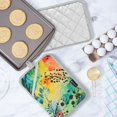 thumbnail image 5 of Yayeee Pot Holders Kitchen Heat Resistant with Pocket 7"x9.8" Cotton Oven Cooking Hot Pads, Colorful Plants, 5 of 7