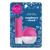eos Limited Edition Holiday Lip Balm, Raspberry Cloud, All-Day Moisture, Made for Sensitive Skin, 0.39 oz, 2-Pack