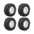 thumbnail image 3 of 4 Pieces RC Car Tires Simulation Wheel Tire Easy Installation for 1/10 Scale Short Course Vehicles, 3 of 9
