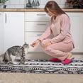 thumbnail image 4 of Elegant Set of 2 Boho Kitchen Rugs in Black Moroccan - Non-Slip, Washable, Ultra Soft for Kitchen, Hallways, Bedrooms, Bathrooms, Living Room, 4 of 7