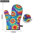 thumbnail image 6 of Colorful Rainbow Tie Dye Spiral Pattern Shower Curtain OneSize ,Bathroom Decorative Shower Curtains Set with 12 Hooks,Modern Waterproof Washable Shower Curtain, 6 of 7