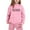 1-Pink, variant on FUZHIQ Girls Outfit Sets Size ,Stylish Girls Outfits Set For Casual Winter Wear Trendy Printed Hooded Sweatshirt Ensemble For Ages 1 To 9 With Easy Care Instructions,8-9 Years