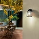 thumbnail image 3 of Farol de Exterior Tecnolite Para Sobreponer Base E27 Negro negro, 3 of 4