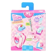 Real Littles Liquid Charms, Liquid Filled Micro-Sized Backpack, Reveal 6 Cute, Tiny Animal Themed Stationery Surprises, Styles Vary, Ages 6+