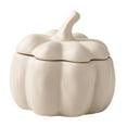 thumbnail image 3 of Cacerola de cerámica para guisos, tazón de cerámica para sopa, plato para pasta, decoración de mesa, utensilios de cocina, plato de calabaza con tapa, 3 of 8