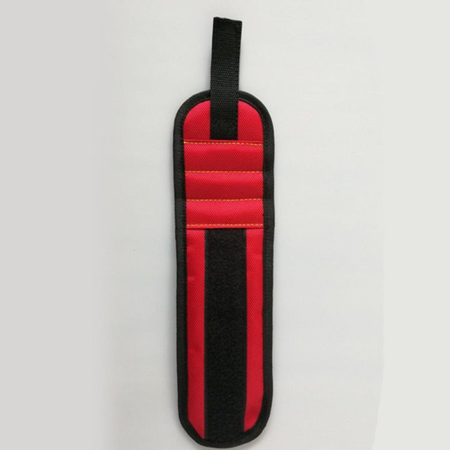 Bolso magnético portátil de la correa de la pulsera para sostener el imán del clavo 2 del clavo imán DYNWAVEMX Bolsa de la correa de la herramienta