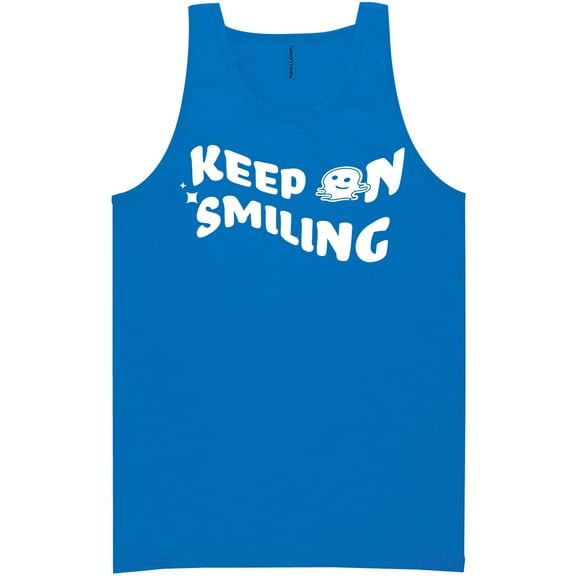 Keep On Smiling Neon Tank Top