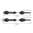 thumbnail image 3 of Rustler 4 Pcs Rear Drive Shaft Steel Driveshaft CVD Replacement for Trax Slash Rustler Hoss Stampede VXL 4X4 1/10 Remote control Car, 3 of 6