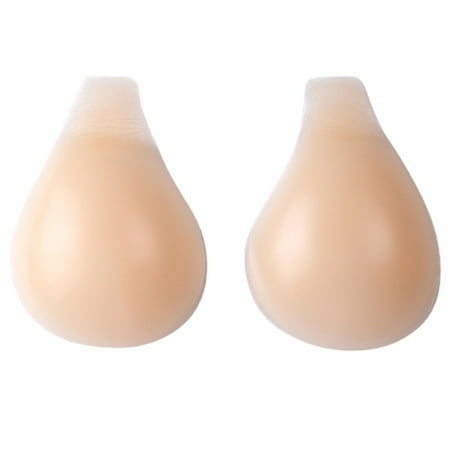 POPLIS Reusable Sticky Push Up Bra Women s Self-adhesive Bra Breathable Strapless Silicone Bra Sticky Backless Bra Nipple
