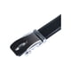thumbnail image 2 of Cinturón de cuero automático para hombres INSPIRE CHIC del Día del Padre con borde de doble costura negro 37 - 43 1/2 pulgadas, 2 of 3