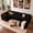 Black, variant on XIZZI 127.5" Modular Sectional Sofa,Oversized Cloud Couch with Deep Seat,U-Shaped Modern Sectional Couches with Removable Ottoman for Living Room,5 Seat,Beige