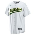thumbnail image 2 of Men's Nike White Athletics Home Replica Team Jersey, 2 of 3