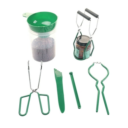 

Kitchen Utensils Set Canned Goods Entry Kit 7-Piece Tools Set With Stainless Steel Frame Wide