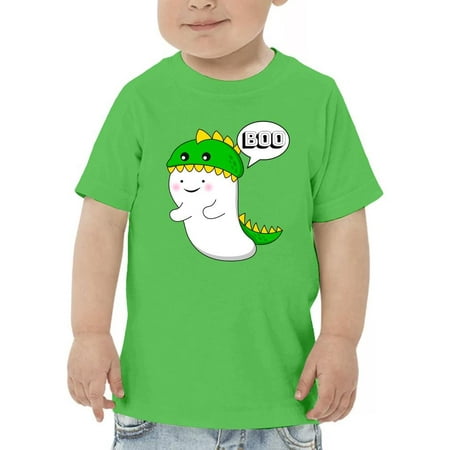 

Boo. Ghost In Dino Costume T-Shirt Toddler -Image by Shutterstock 5 Toddler