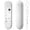 White, variant on Silicone Remote Control Case Cover for Google TV Streamer 4K TV 2024 for Google GY3LE,Replacement Protective Sleeve for Smart Voice Controller,with Lanyard