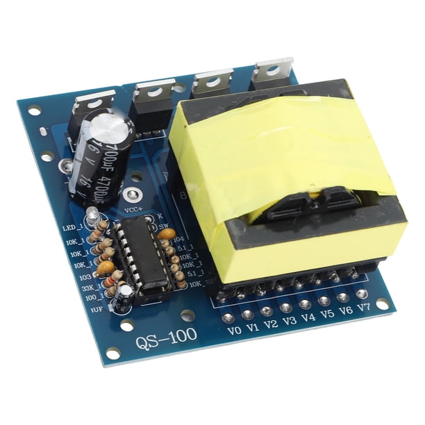 Regulador Elevador De Voltaje, Convertidor Elevador De Onda Cuadrada Amplia Compatibilidad Fácil Instalación Entrada DC 12V 24V Para Electrodomésticos