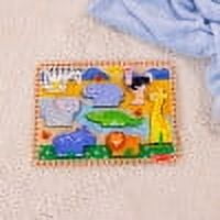 Melissa & Doug, Wooden Puzzle, 8 pcs, Safari Wild Animal Theme