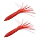 thumbnail image 2 of Señuelos de Pesca Faldas de Calamar Cola 30 cm Rojo 2 piezas, 2 of 8
