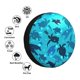thumbnail image 4 of Fotbe World Turtle Day Funda de Llanta de Repuesto con Estampado, Engrosada, Ajuste Universal para Jeep, Remolque, RV, SUV, Camión-16 inch, 4 of 6