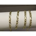 thumbnail image 4 of 14K Gold 3.1mm Figaro Chain, 4 of 10