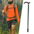 thumbnail image 2 of Hariumiu Trekking Pole Walking Stick with Ergonomic Handle Adjustable Length Stable Anti-skid Crutch for Hiking Trekking Lightweight Aluminum Alloy for Women, 2 of 6