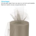 thumbnail image 3 of Rollos de tela Unique Bargains 6 pulgadas 100 yardas Claro Gris para decoración, 3 of 5