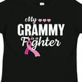 thumbnail image 4 of Inktastic Breast Cancer Awareness My Grammy is a Fighter Boys or Girls Toddler T-Shirt, 4 of 5