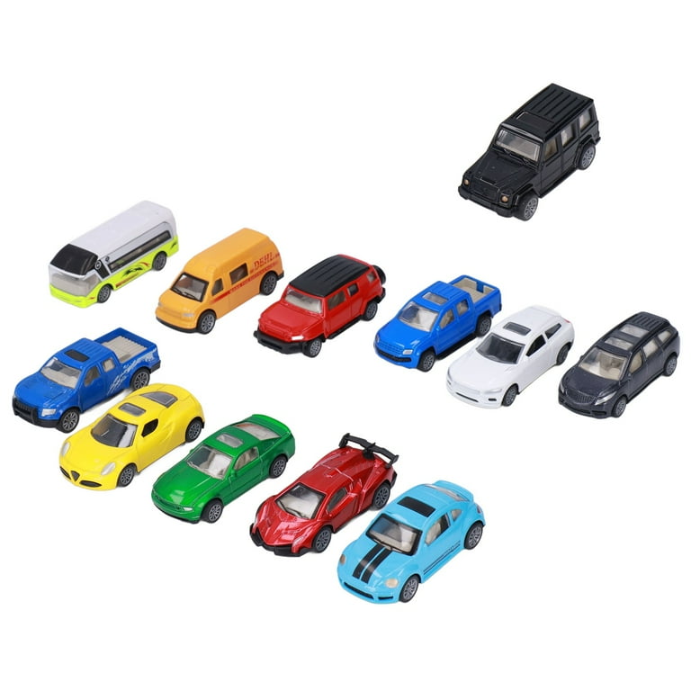 1:60 Scale 12pcs Sports Car Toy Set Alloy Cars Toys Playset Pull