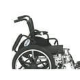 thumbnail image 3 of Drive Medical Viper Wheelchair with Flip Back Removable Arms, Desk Arms, Elevating Leg Rests, 14" Seat, 3 of 3