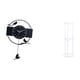 thumbnail image 1 of Reloj De Pared Minimalista De Acrílico Y Mesa Auxiliar Transparente Para Decoración De Espacios Pequeños En Sala De Estar, Cocina, Estudio, Oficina O Balcón. Fácil Montaje., 1 of 8