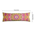 thumbnail image 6 of Mandala Long Body Pillow Cover – Soft & Breathable Meditation Fabric, Hidden Zipper, 20"x54", Psychedelic Trippy Print – Gift for Side Sleepers, Pregnancy, Zen Home Decor, 6 of 7