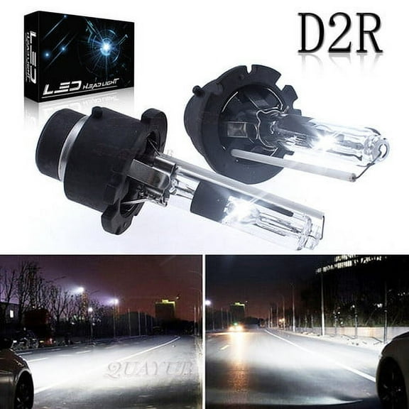 FOR INFINITI QX56 2004-2010 2x D2R Xenon HID Headlight Replacement Bulbs 35W 6000K