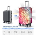 thumbnail image 6 of Disketp Purple Sparkling Elastic Travel Luggage Cover Travel Suitcase Protective Cover For Trunk Case Apply To 18''-32'' Suitcase Cover (Luggage not included)-Medium, 6 of 9