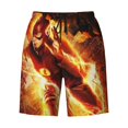 thumbnail image 5 of The Flash Mens Swim Trunks Quick Dry Board Shorts with Mesh Lining, Hawaii Beach Shorts Swimwear Bathing Suits, 5 of 8
