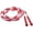 Red, variant on Champion Sports Classic Plastic Segmented Beaded Jump Ropes - Phys. Ed, Gym, Fitness and Recreational Use, 7'L, Red/White
