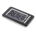 thumbnail image 4 of LCD Digital Indoor Outdoor Thermometer Clock Temperature Meter Wireless Transmitter, 4 of 5