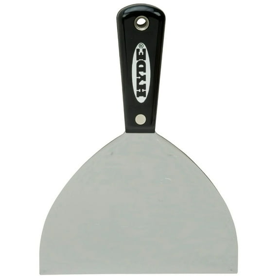 6" Hyde 02852 Black & Silver Carbon Steel ExtraFlex Joint Knife