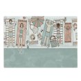thumbnail image 1 of Summer Cutting Board, People Sunbathing by the Pool Swimming Beach Holiday Relax Hipster Graphic, Decorative Tempered Glass Cutting and Serving Board, in 3 Sizes, by Ambesonne, 1 of 2