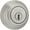 Silver, variant on Kwikset 980-S.Strkp 980 Single Cylinder Keyed Entry Deadbolt From The Signature Series -