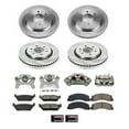 thumbnail image 2 of PowerStop Front and Rear Stock Replacement Brake Pad and Rotor Kit with Calipers Fits: FORD Select Models KCOE8026, 2 of 7